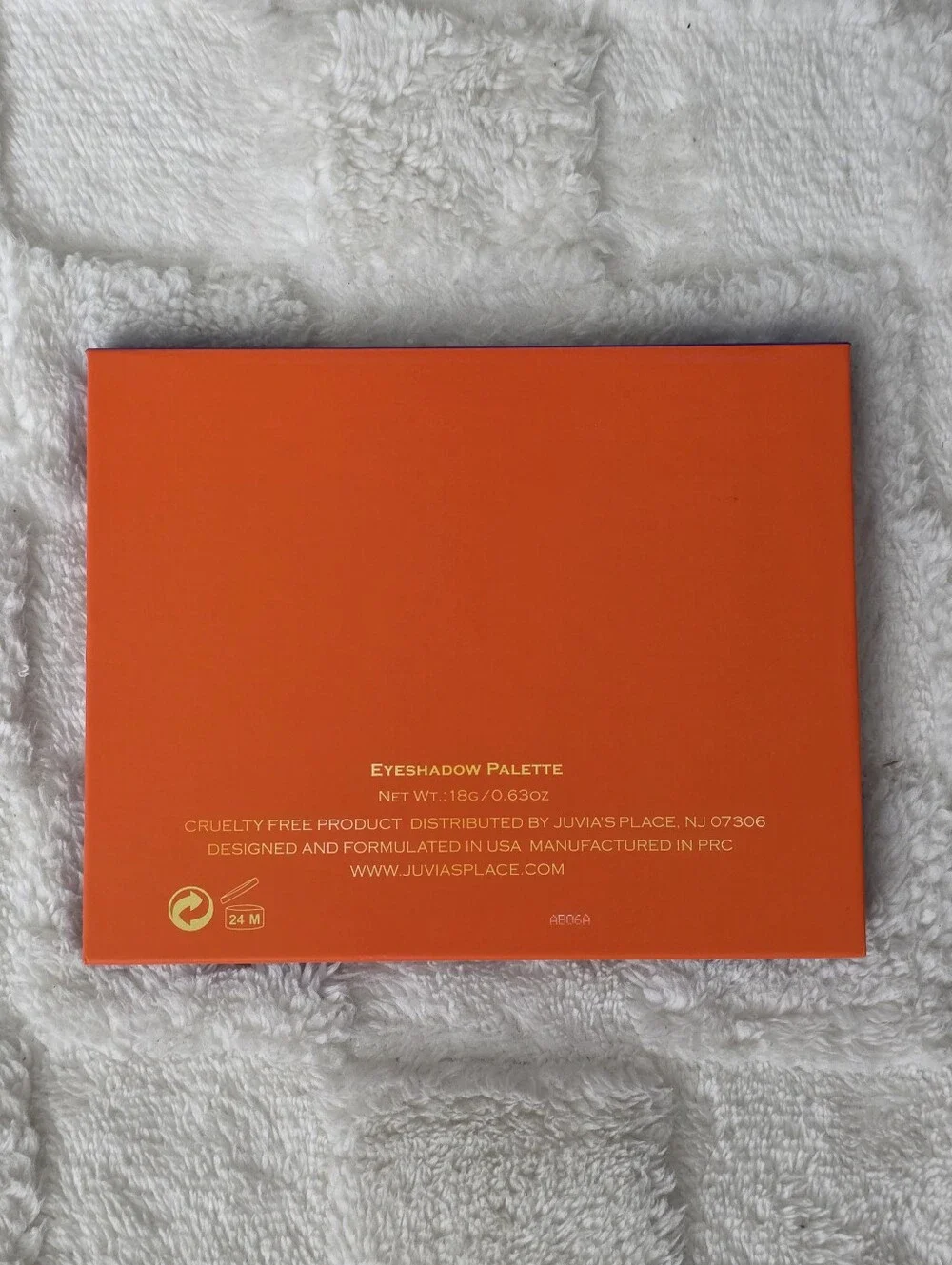 JUVIA'S PLACE AFRIQUE PRESSED POWDER EYESHADOW PALETTE NWOB